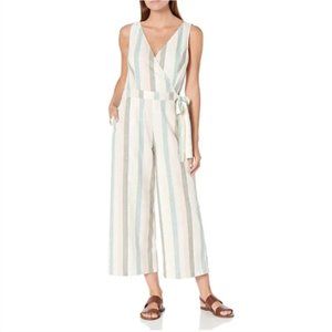 NWT Lucky Brand || pastel striped wide leg jumpsuit